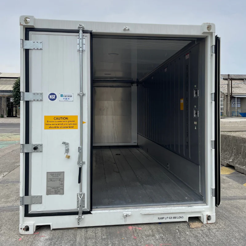 Gebrauchter 20-Fuß-Kühlcontainer, neuwertig