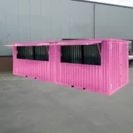 XL-Containerstange 8x2 Meter Rosa RAL 3015 – Image 2