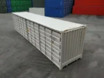 40-Fuß-High-Cube-Open-Side-Container, erste Reise