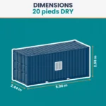 20-Fuß-Trockencontainer – Image 17