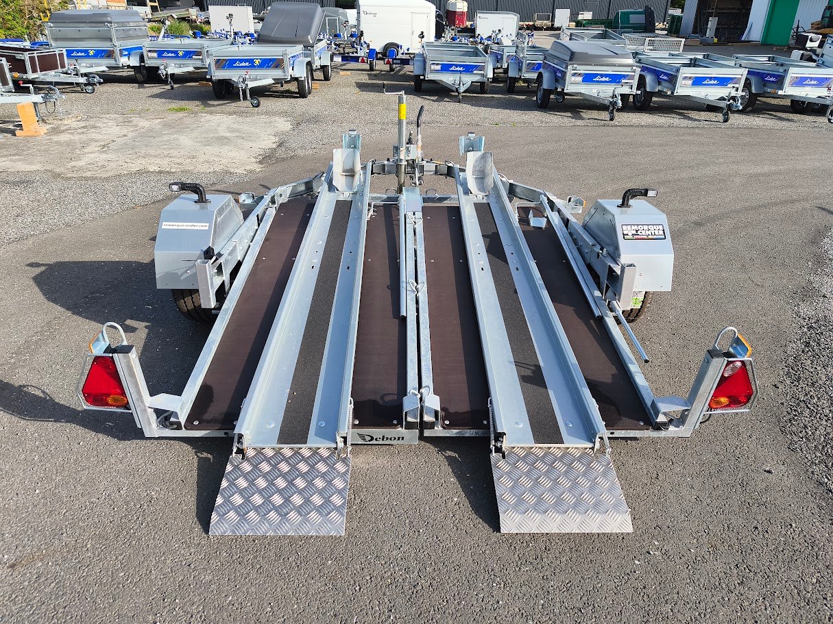 DEBON Zweisitzer-Motorrad-Roadster, neigbar, zulässiges Gesamtgewicht 750 bis 1300 kg