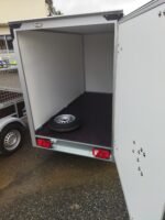HUMBAUR Mehrschicht-Kastenanhänger, zulässiges Gesamtgewicht 750 kg, ungebremst, 2510 x 1320 x 1520 mm – Image 2