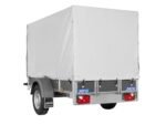 Gepäckanhänger aus Holz – WOODY BT75 – zulässiges Gesamtgewicht: 750 kg – 1 Achse – 206 x 114 cm – Image 2