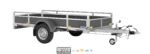 Mehrzweck-Holzanhänger – WOODY FW150 – 1 gebremste Achse – zulässiges Gesamtgewicht: 1500 kg – 306 x 154 cm – Image 2