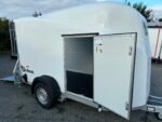 DEBON CARGO 1300 Kastenwagenanhänger, weiß, Polyester - zulässiges Gesamtgewicht: 1300 kg - 295 x 152 x 170 cm – Image 11