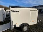 DEBON Kofferanhänger aus Polyester-Verbundmaterial – ungebremst – C255 V2 – zulässiges Gesamtgewicht: 500 oder 750 kg – 255 x 125 x 155 cm – Image 2