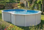 Varadero weißer Stahl-Pool in Achterform, 5,00 x 3,40 x 1,22 m - Gré – Image 3
