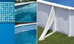 Fiji Oval White Steel Swimming Pool 7,44 x 3,99 x 1,22 m - Gré – Image 4