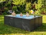 Intex Graphite rechteckiger Röhrenpool 4,00 x 3,00 x 1,24 m - – Image 12