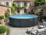 Intex Graphit Runder Röhrenpool 4,78 x 1,24 m -