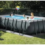 Piscine tubulaire rectangulaire Intex Ultra XTR Frame 5,49 x 2,74 x 1,32 m