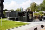 XL-Containerstange 8x2 Meter Rosa RAL 3015